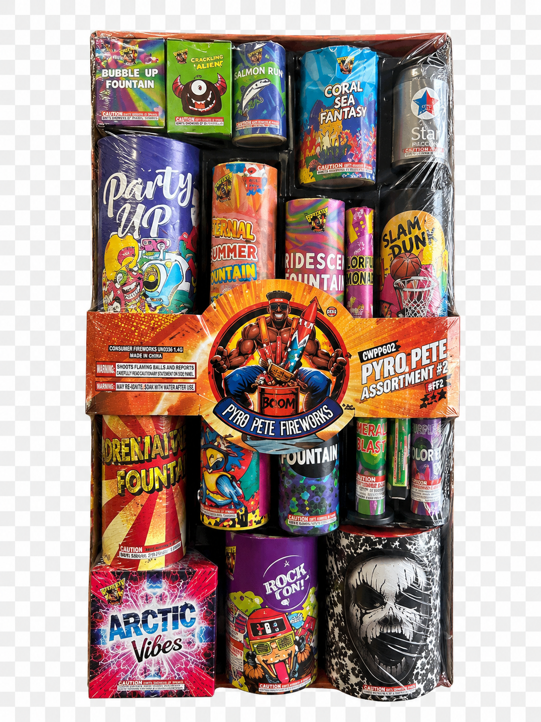 PYRO PETE #2 ASSORTMENT