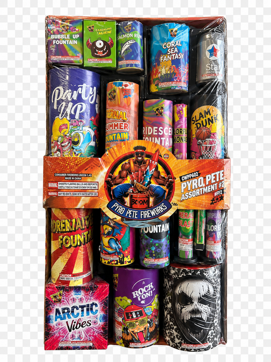 PYRO PETE #2 ASSORTMENT