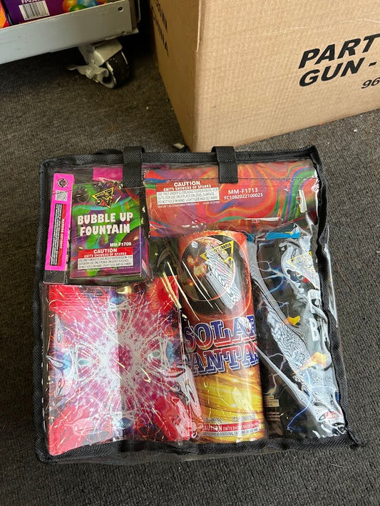 PYRO PETE FIREWORKS BAG