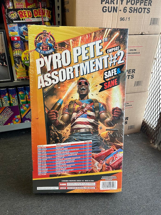 PYRO PETE #2 ASSORTMENT