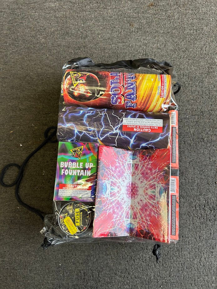 PYRO PETE FIREWORKS BACKPACK